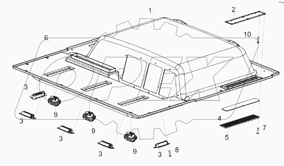  Облицовка КЗК-5-0120420-01