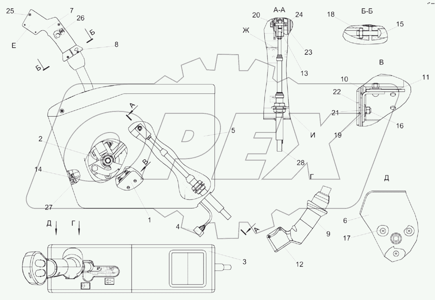  Блок управления КС-100-0119890