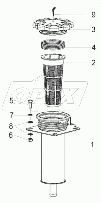  Горловина заливная КС-100-0601370