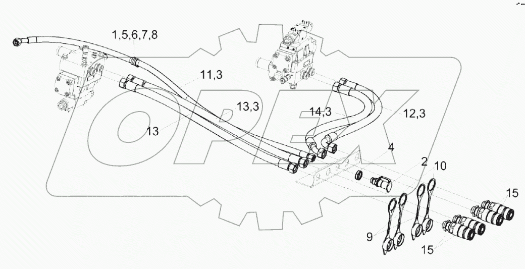  Установка муфт КС-100-0604910