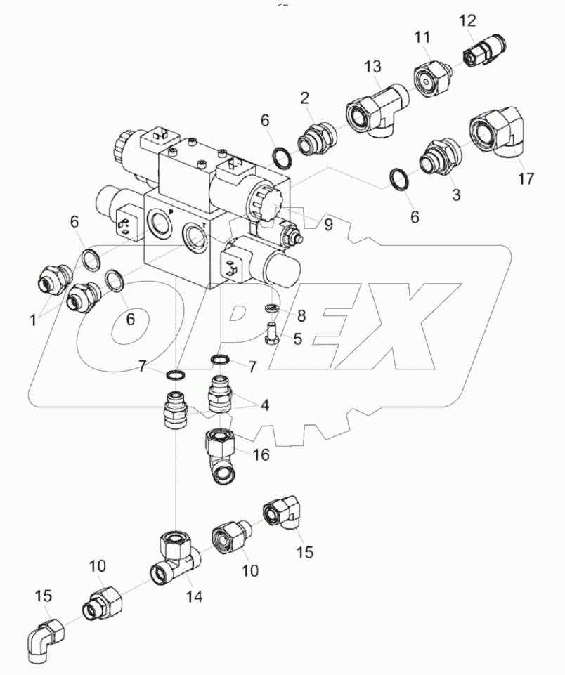  Гидроблок КС-100-5-0602310