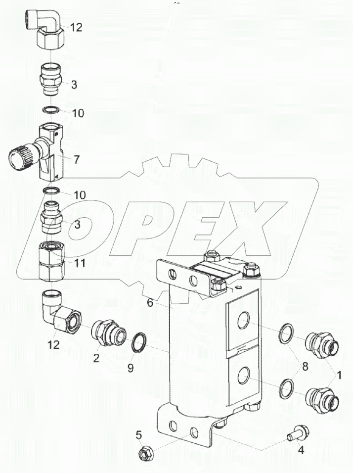  Делитель потока КС-100-5-0602410