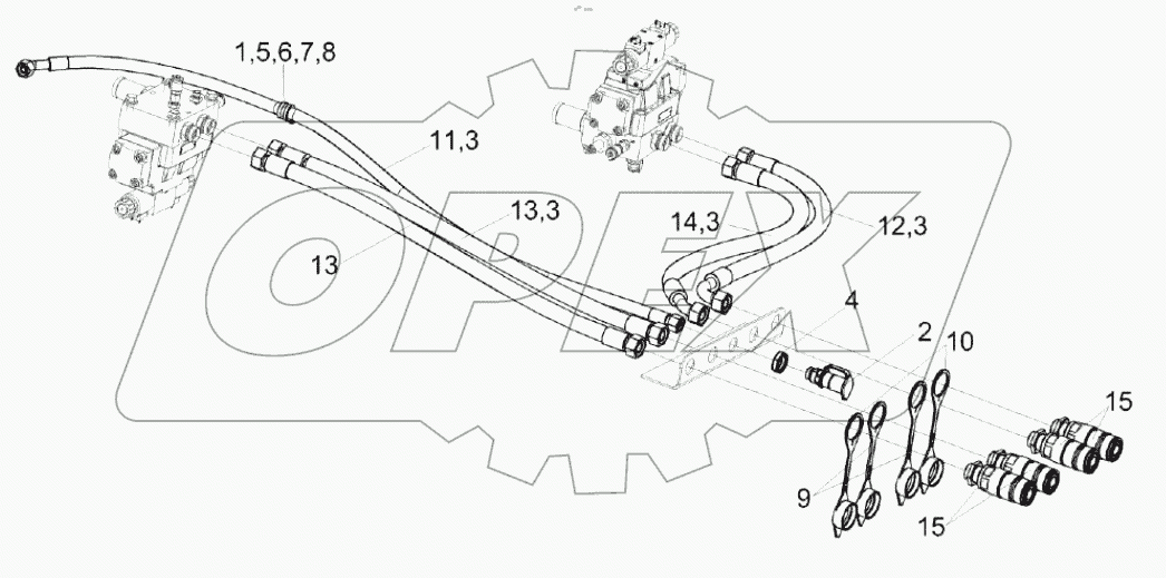  Установка муфт КС-100-0604910А