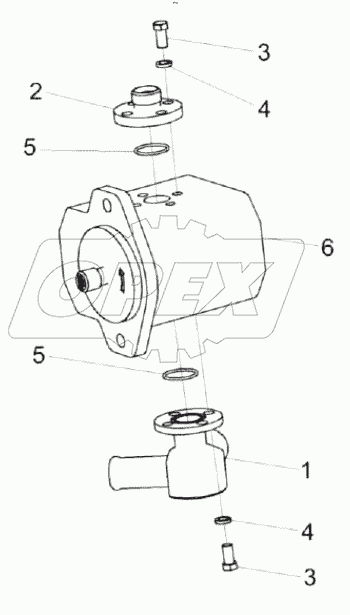  Гидронасос КС-100-0604110