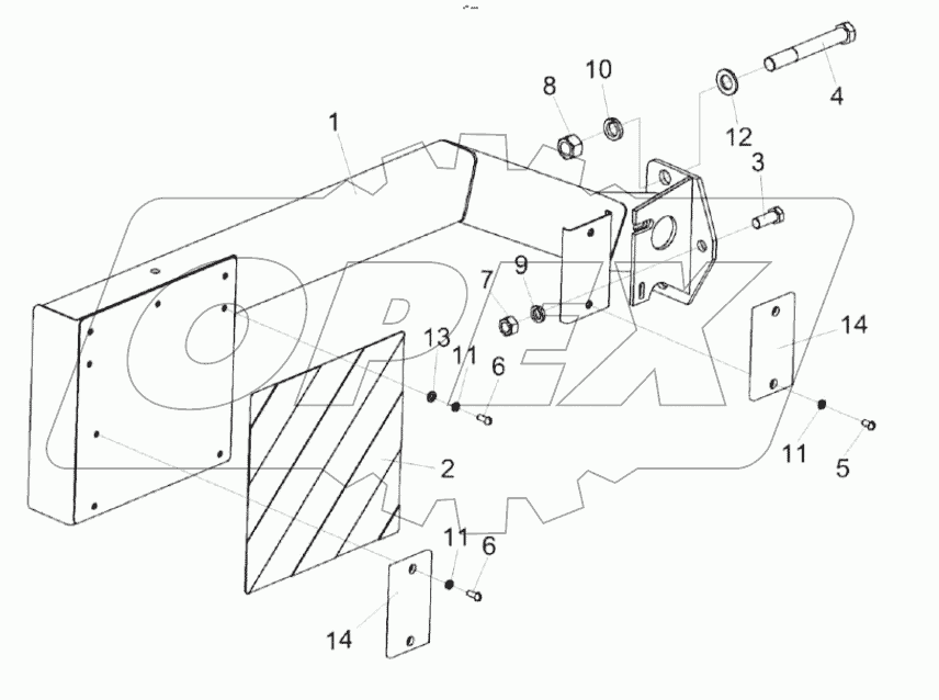  Установка опоры КС-100-2-0100030