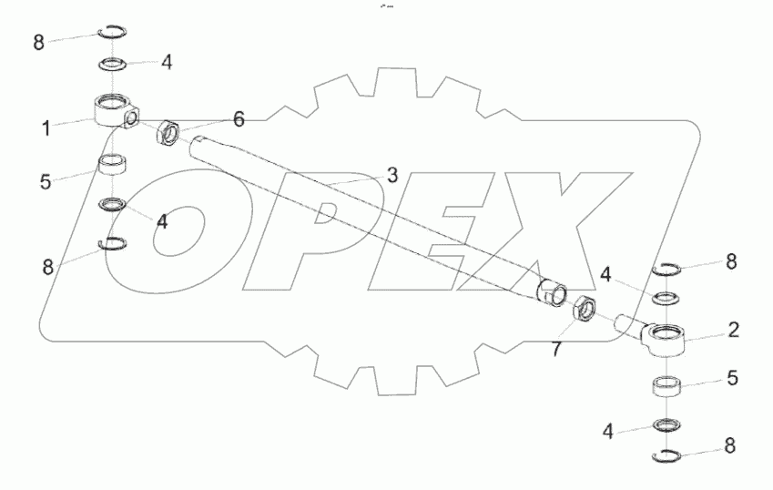  Тяга КС-200-0109040