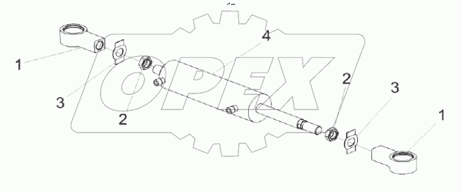  Гидроцилиндр КЗК 0109040