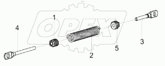  Растяжка КСК-6025-0117310