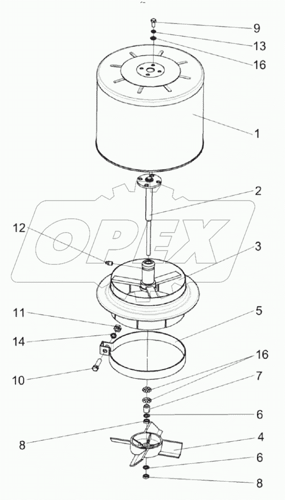  Воздухозаборник вращающийся КЗК-12-3-0126420