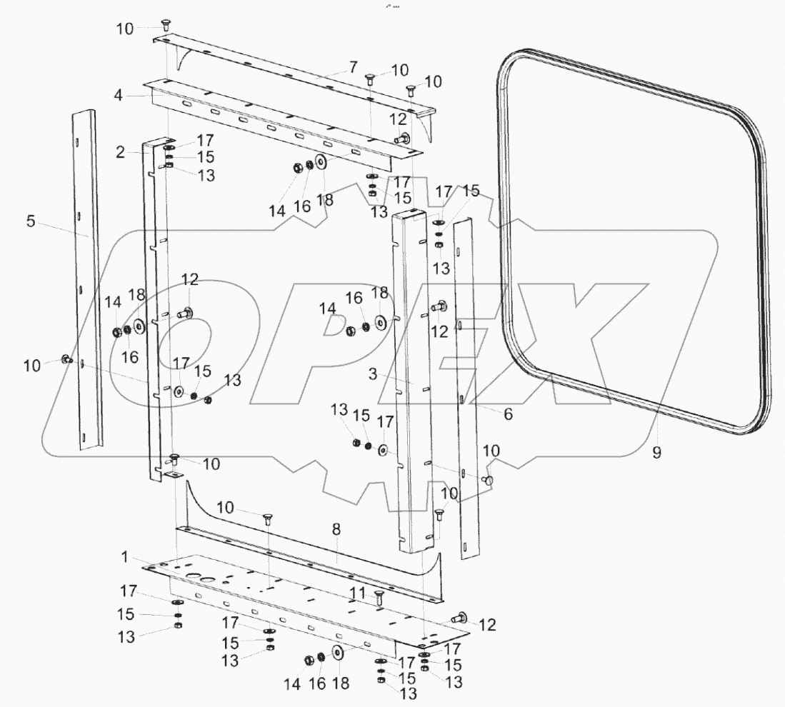  Установка уплотнений КС-100-0116090