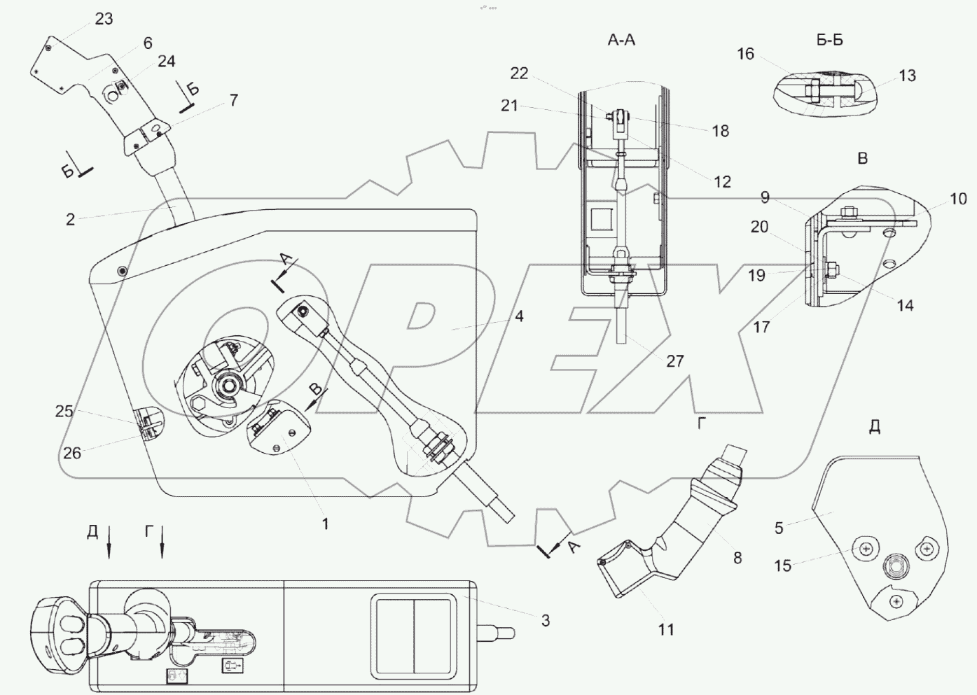  Блок управления КС-100-2-0119890