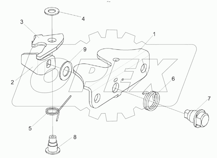  Замок КС-150С-0128210