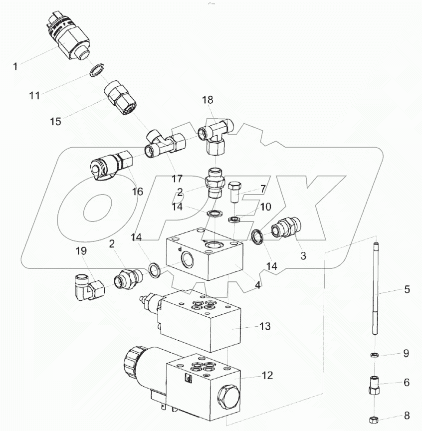  Гидроблок КС-150С-0601340