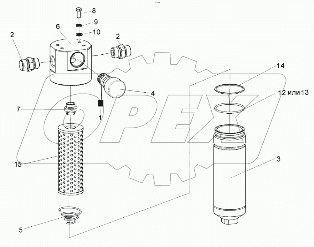  Фильтр напорный КС-200-0602300