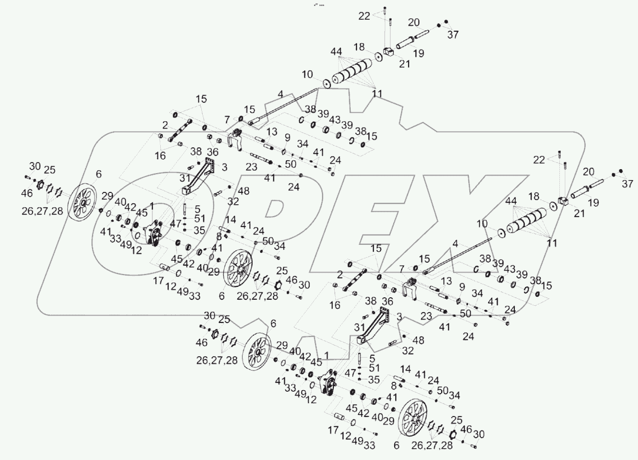  Установка механизма натяжения КС-150С-0107010