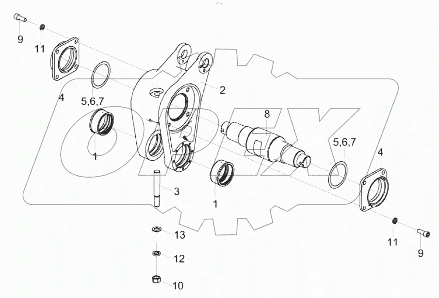  Кронштейн КС-150С-0107020