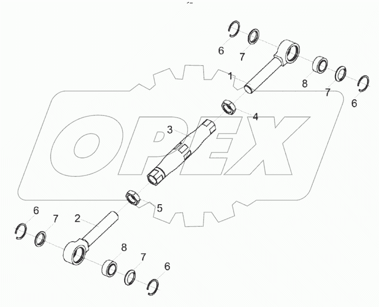  Тяга КС-150С-0107040