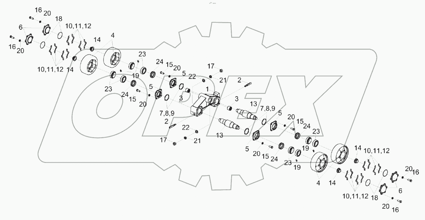  Каретка КС-150С-0107070