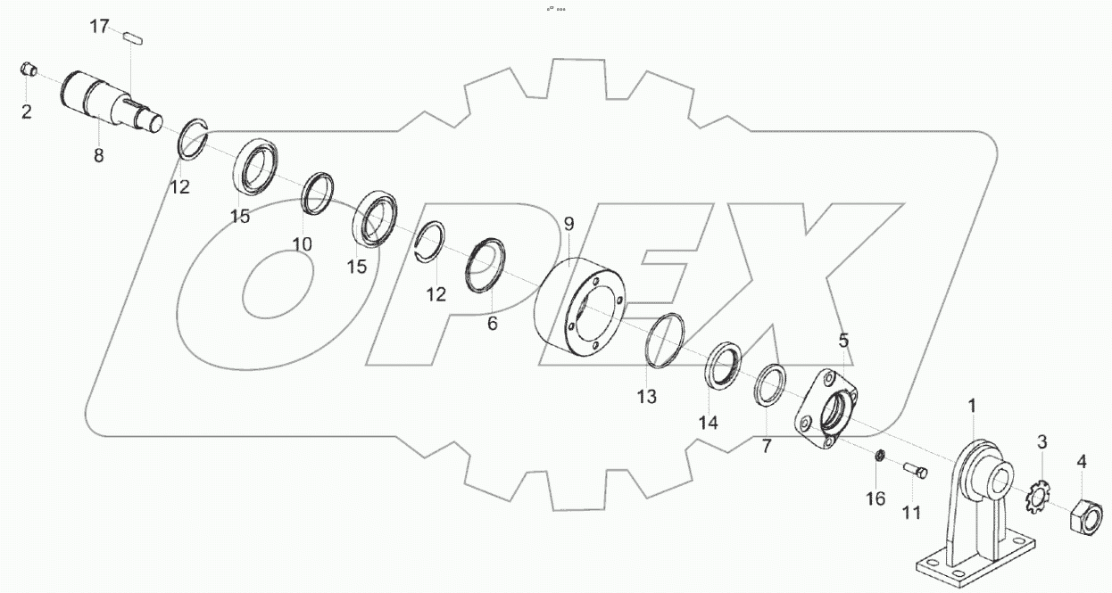  Ролик опорный КС-150С-0107230