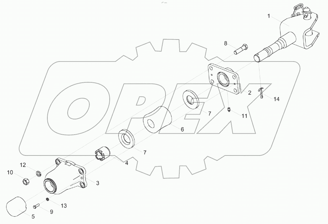  Устройство прицепное КС-150С-0122000