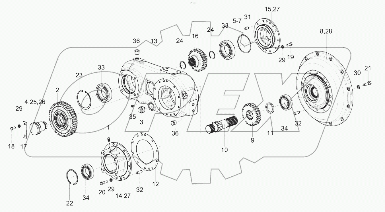  Мультипликатор КС-150С-0114000