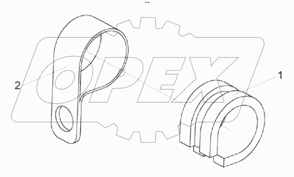  Хомут КГС 0115770-02