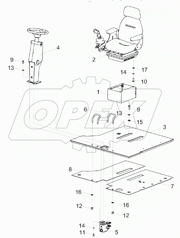  Площадка управления КС-150С-0119000