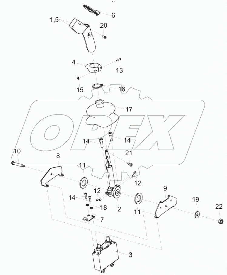  Привод управления КС-150С-0119790