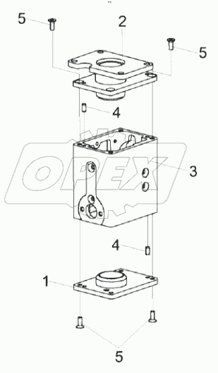  Корпус редуктора КС-150С-0119350