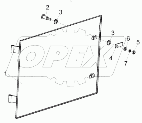  Дверь КЗК-5-0120210