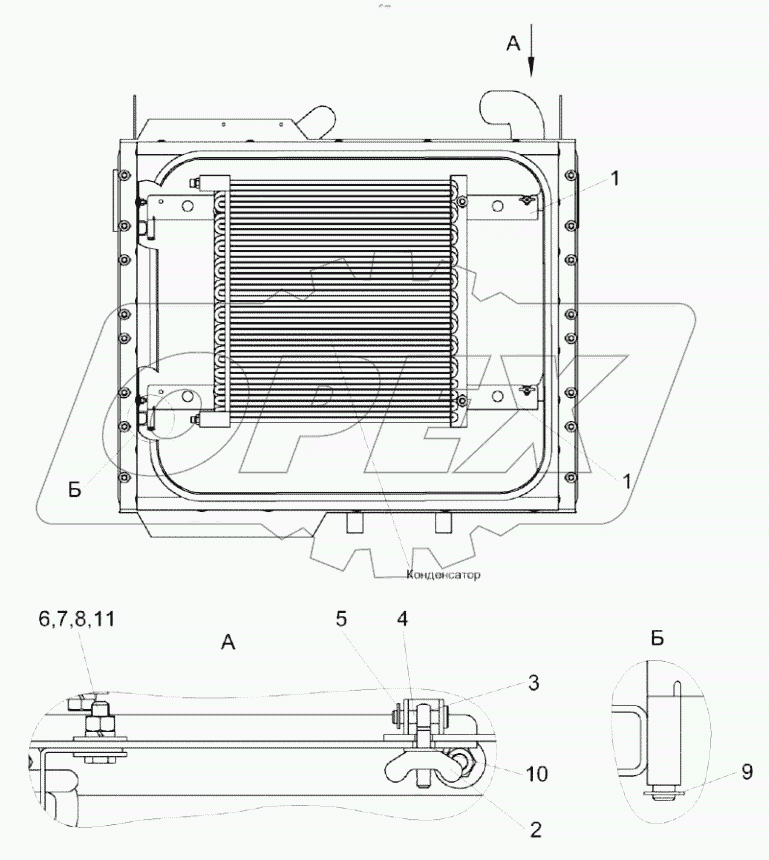  Установка конденсатора КС-150С-0121050