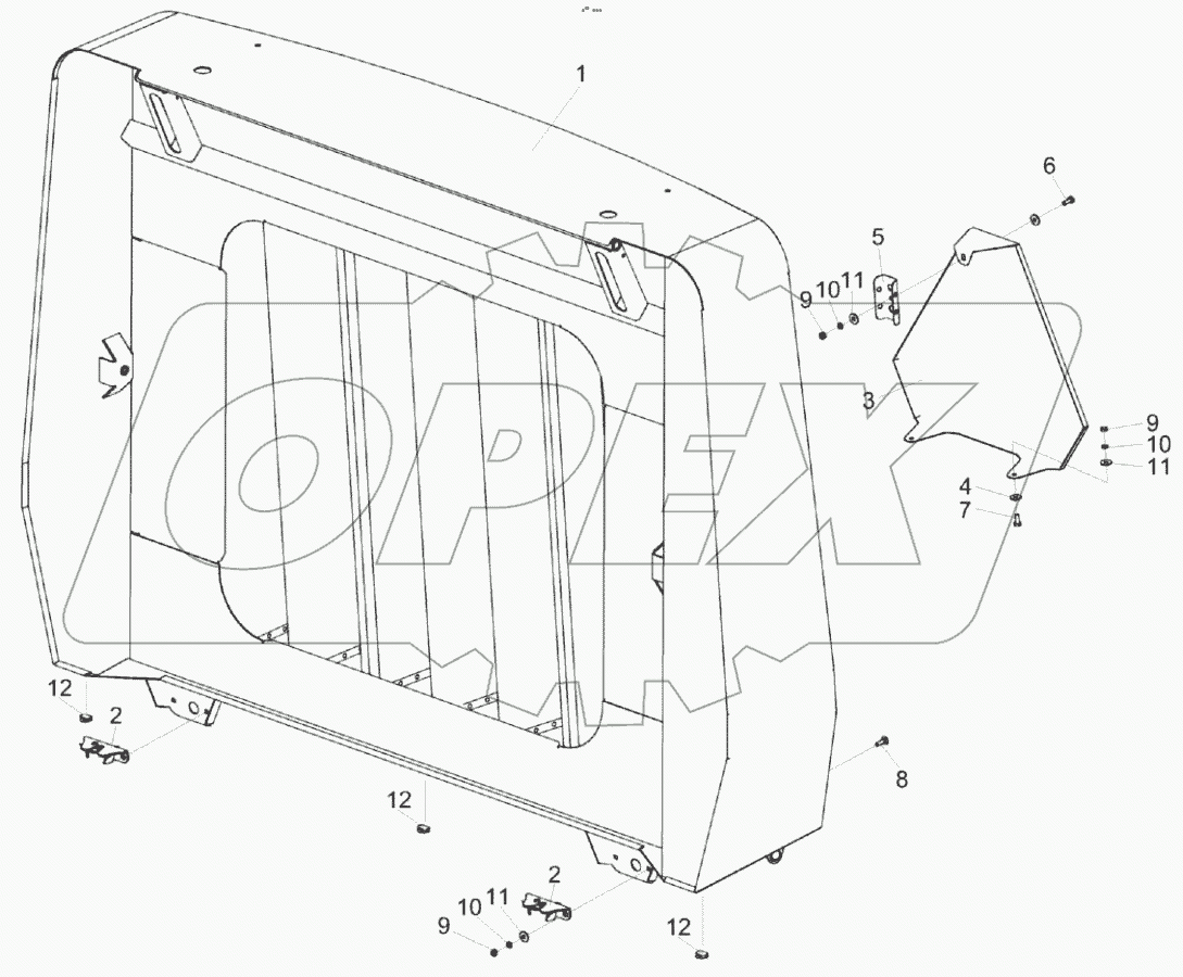  Воздухозаборник КС-150С-0128080