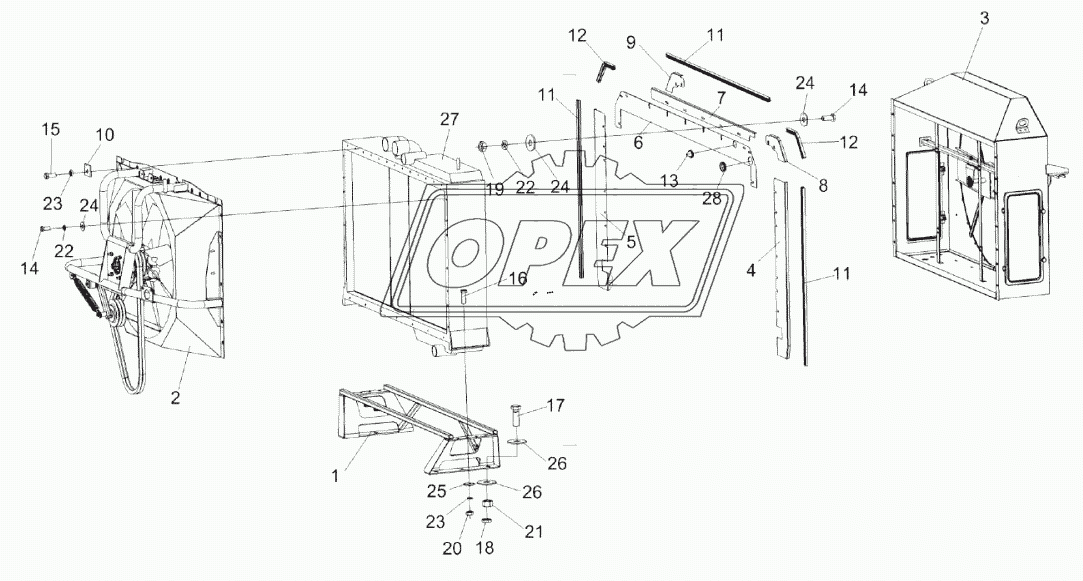 Радиатор КС-200-0116040Э1