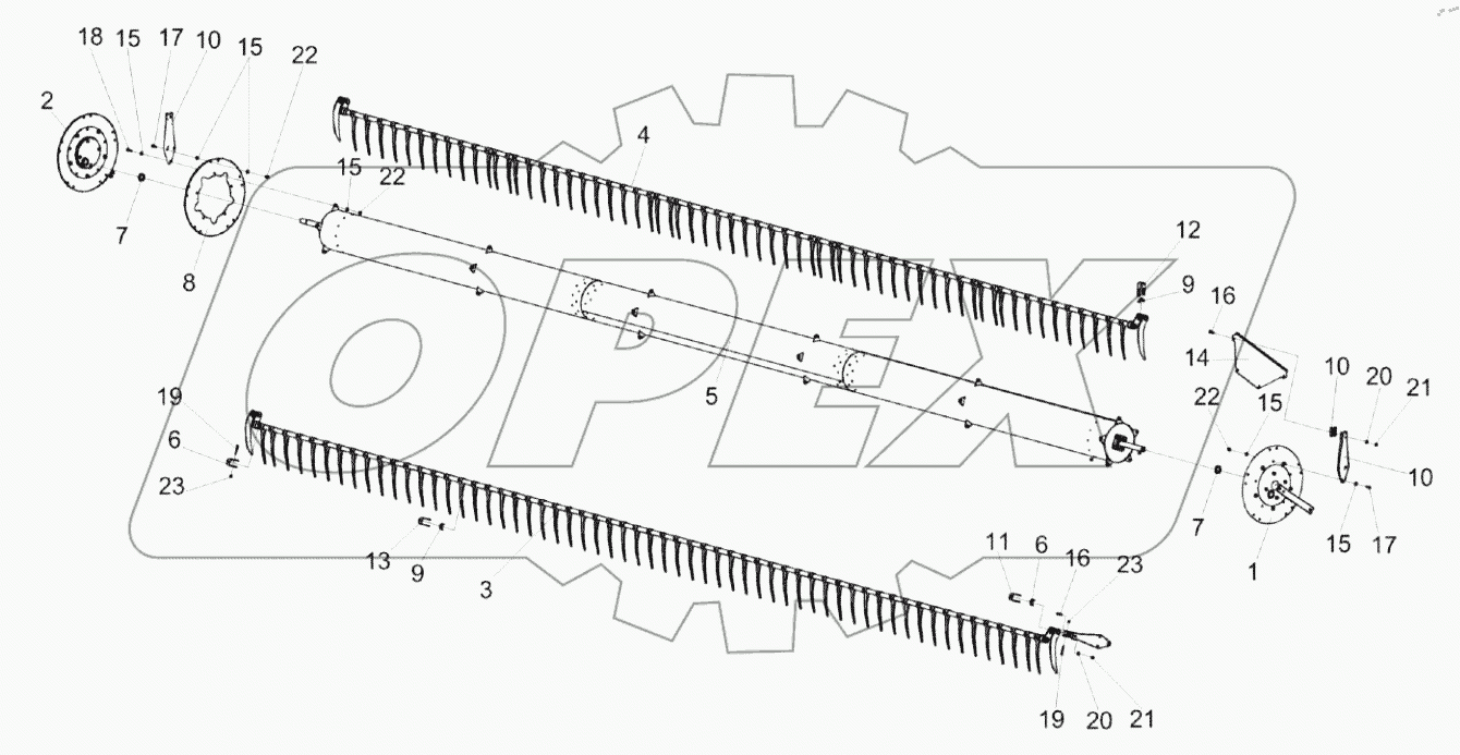  Мотовило КС-200-1203100