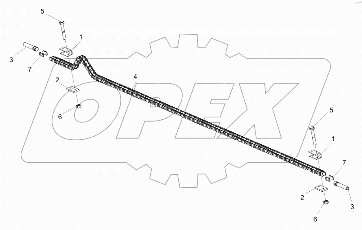  Цепь КС-200-1202150