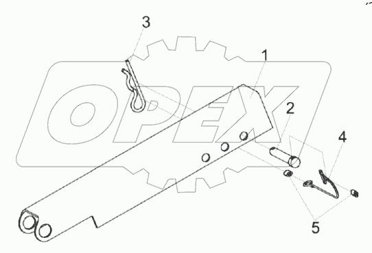  Фиксатор КЗК-1420-1508140