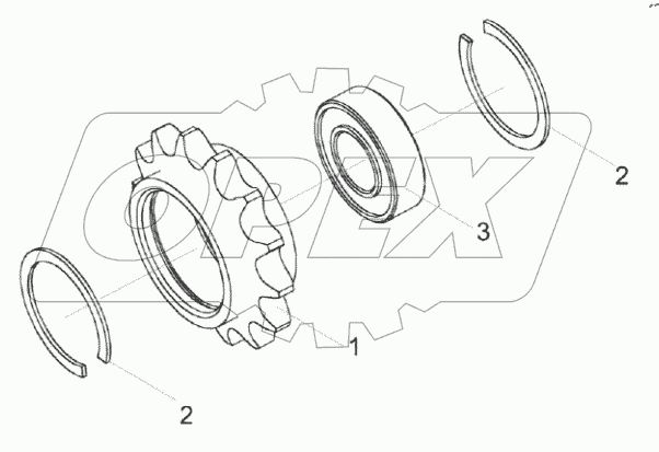  Звездочка МКС 0215000