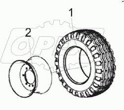  Колесо КЛ 0109500