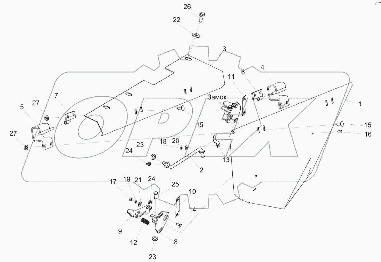  Установка кожуха КС-200-1211040А