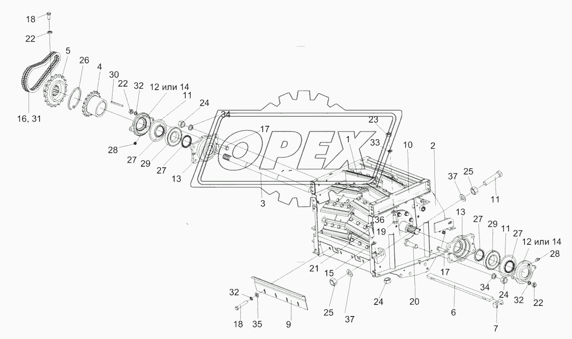 Аппарат измельчающий КГС 0150580А-01 1