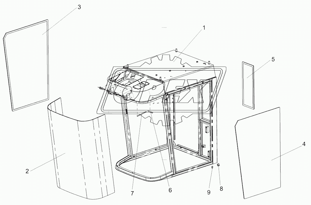 Каркас КГС 0120010