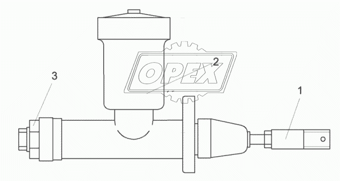 Главный цилиндр КЗК 0119550