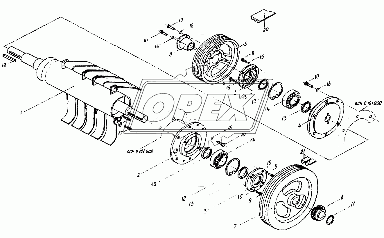 Установка ботвореза