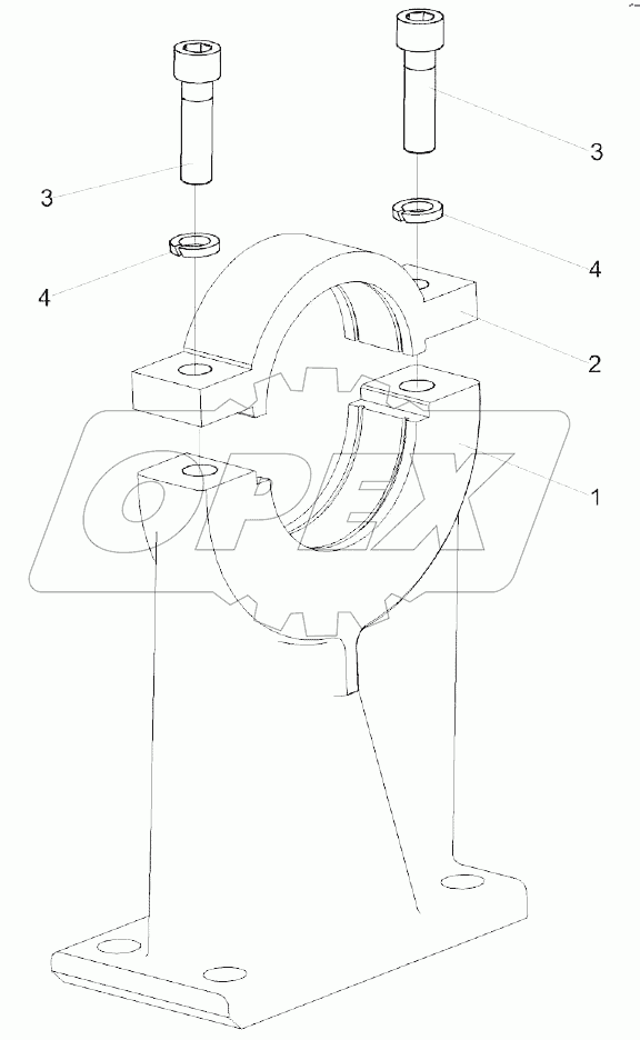 Опора КВК-1- 0900020