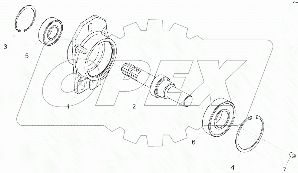 Контрпривод КВК-1-0906020Б