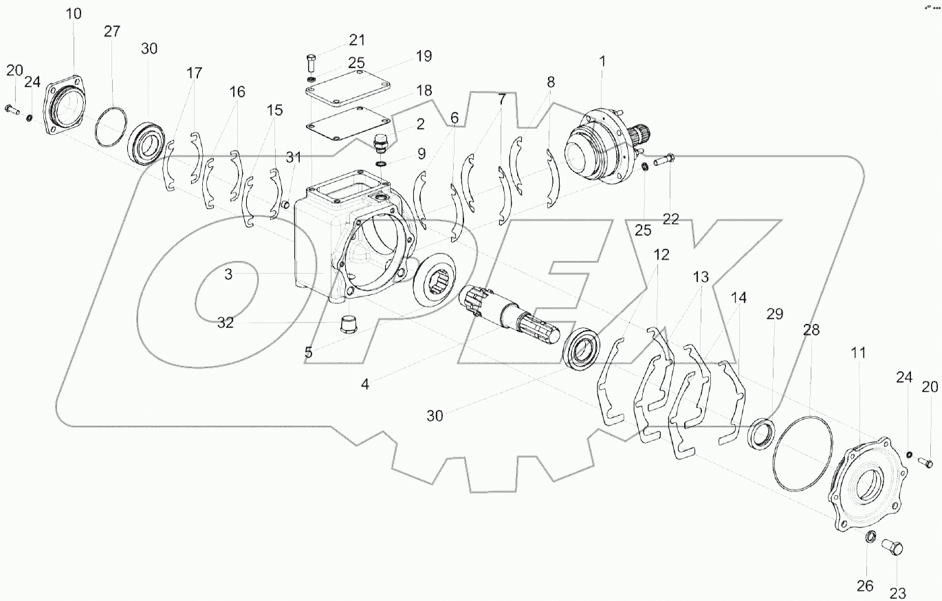 Редуктор КВК 0925100
