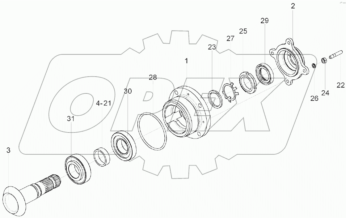 Стакан КВК 0925110