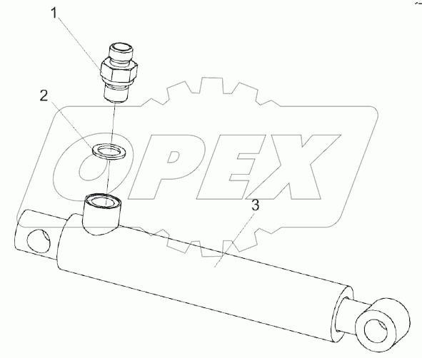 Гидроцилиндр КВС-4-3912510