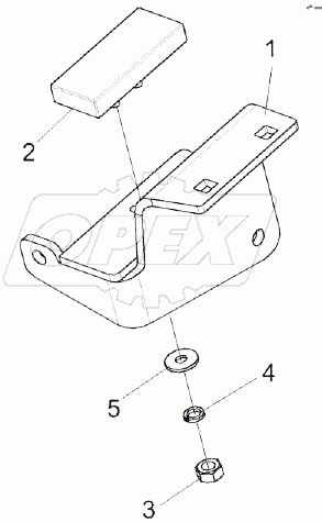 Кронштейн КВС-4-3920070
