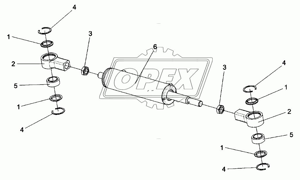 Гидроцилиндр УЭС-7-0109200